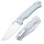 Artisan Revel Taschenmesser Gr&uuml;n Mint Green AR-RPM9 Stahl Griff FRN
