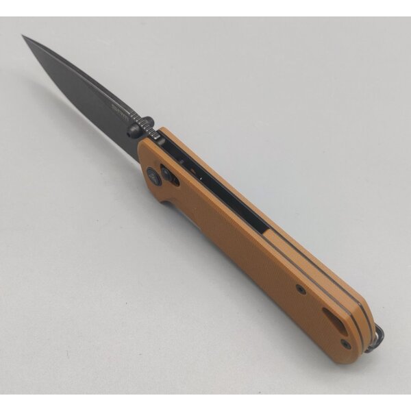 SRM Knives 168L-GW2 Ambi Lock Folder Brown