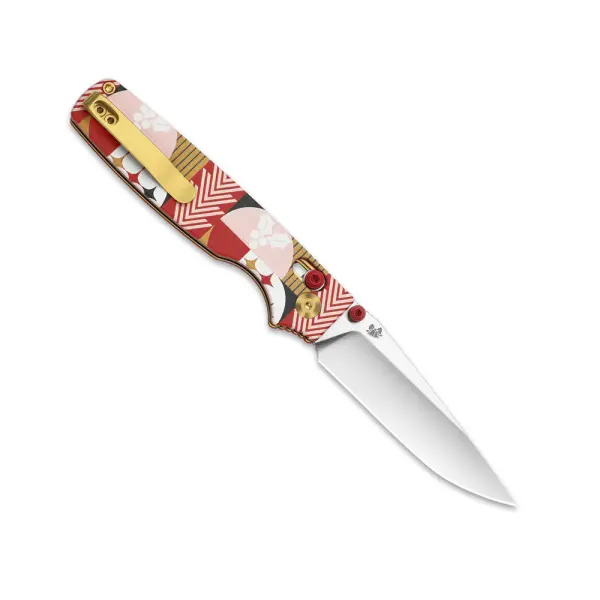 Kizer Original 2 Clutch Lock 14C28N Stahl G10 Christmas Edition