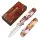 Kizer Original 2 Clutch Lock 14C28N Stahl G10 Christmas Edition
