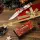 Kizer Original 2 Clutch Lock 14C28N Stahl G10 Christmas Edition