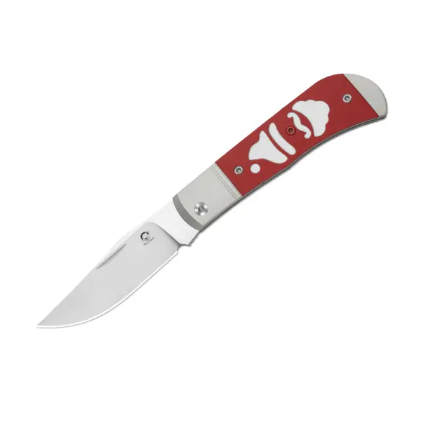 Kizer Trestle Slipjoint 14C28N Stahl Aluminium/ G10 Christmas Edition