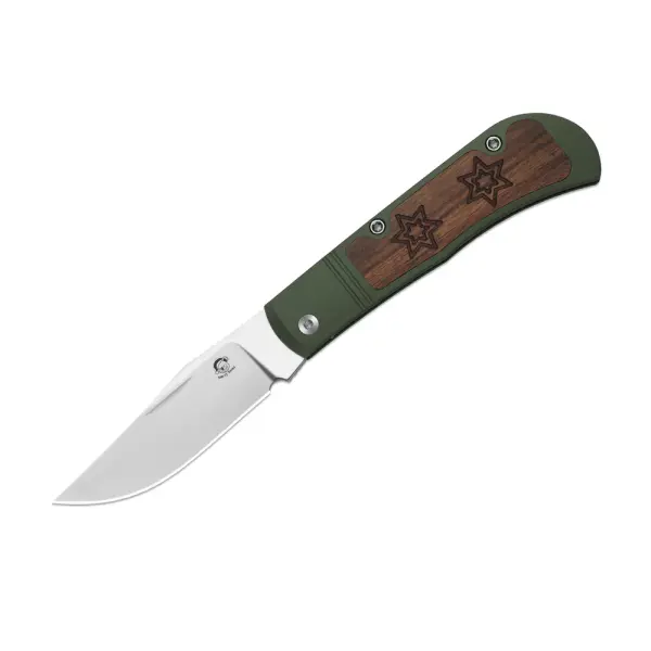 Kizer Trestle Slipjoint S45VN Stahl Aluminium/ Mkuruti Christmas Edition