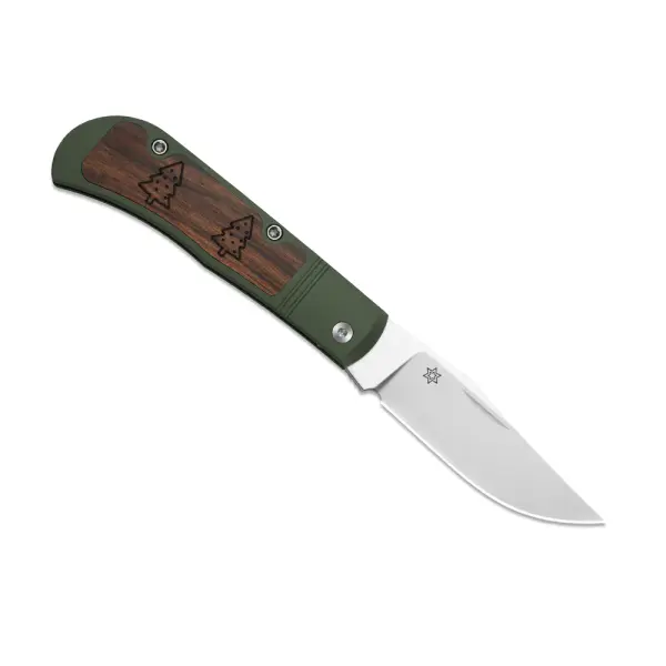 Kizer Trestle Slipjoint S45VN Stahl Aluminium/ Mkuruti Christmas Edition