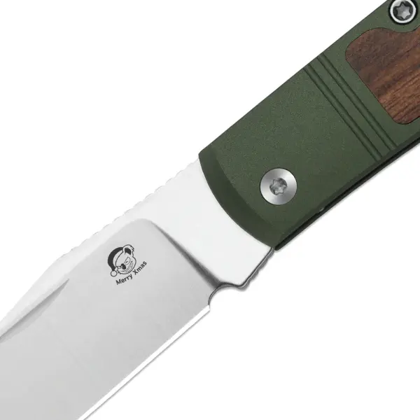Kizer Trestle Slipjoint S45VN Stahl Aluminium/ Mkuruti Christmas Edition