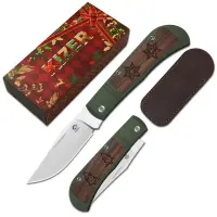 Kizer Trestle Slipjoint S45VN Stahl Aluminium/ Mkuruti...