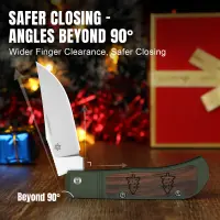 Kizer Trestle Slipjoint S45VN Stahl Aluminium/ Mkuruti...