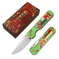 Kizer Militaw Frontflipper S45VN Stahl Aluminium G10...
