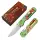 Kizer Militaw Frontflipper S45VN Stahl Aluminium G10 Christmas Edition