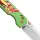 Kizer Militaw Frontflipper S45VN Stahl Aluminium G10 Christmas Edition