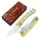 Kizer Mini MoMo S45VN Stahl Aluminium & G10 Christmas Edition