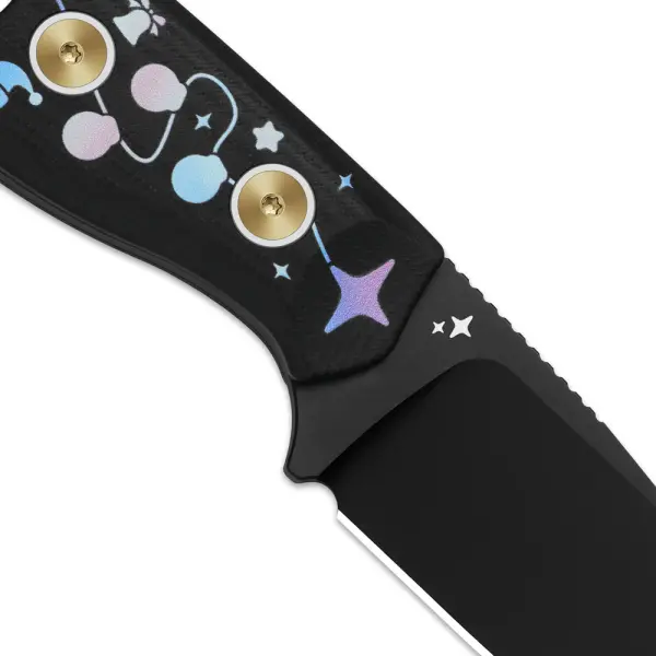 Kizer Beaver Fixed Blade EDC D2 Stahl G10 Christmas Edition