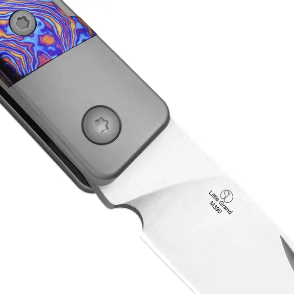 Kizer Little Grand M390 Stahl Titan & Timascus Gentlemen Slipjoint