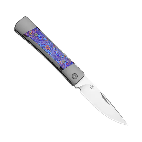Kizer Little Grand M390 Stahl Titan & Timascus Gentlemen Slipjoint