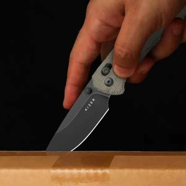 Kizer T1 CD Clutch Lock Folder Nitro-V Stahl Norplex UltreX™ Micarta