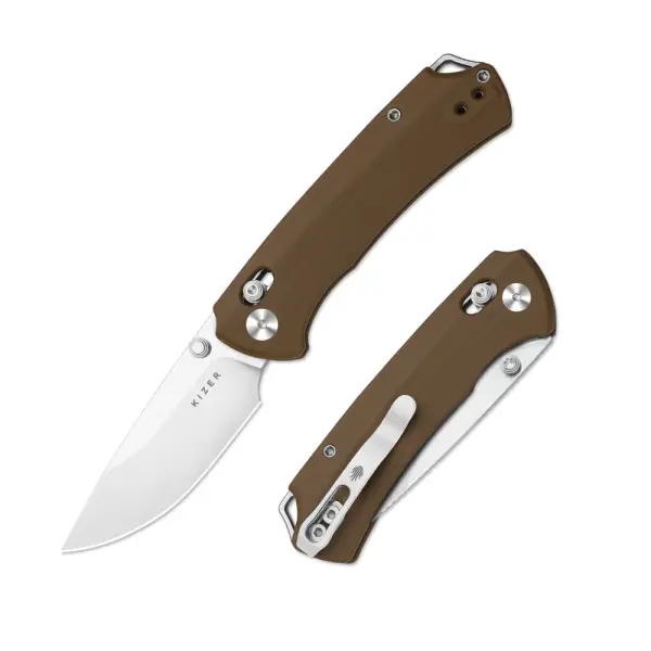 Kizer T1 CD Clutch Lock Folder Nitro-V Stahl G10 Griff