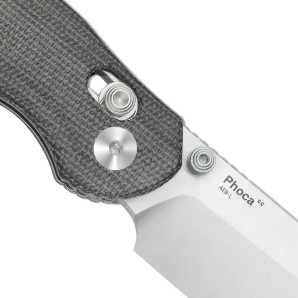 Kizer Phoca CC Clutch Lock Folder AEB-L Stahl Norplex UltreX™ Micarta