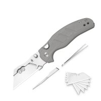 Kizer C01C Uti 1 Utility Messer 5Cr15MoV Stahl G10 Grau