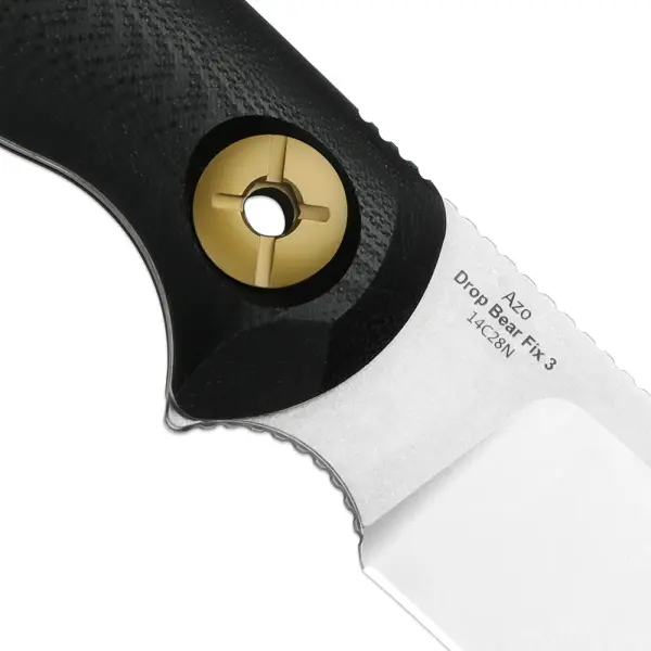 Kizer Drop Bear Fix 3 Outdoormesser 14C28N Stahl G10 Black