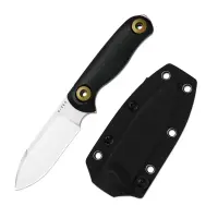 Kizer Drop Bear Fix 3 Outdoormesser 14C28N Stahl G10 Black