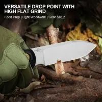 Kizer Drop Bear Fix 3 Outdoormesser 14C28N Stahl G10 Black