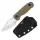 Kizer Drop Bear Fixed Blade AEB-L Stahl G10 EDC