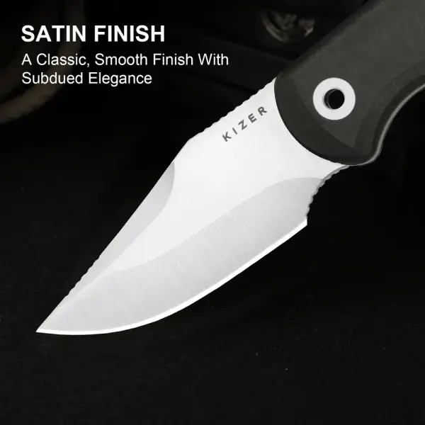 Kizer Drop Bear Fixed Blade S45VN Stahl Richlite EDC