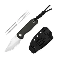 Kizer Drop Bear Fixed Blade S45VN Stahl Richlite EDC