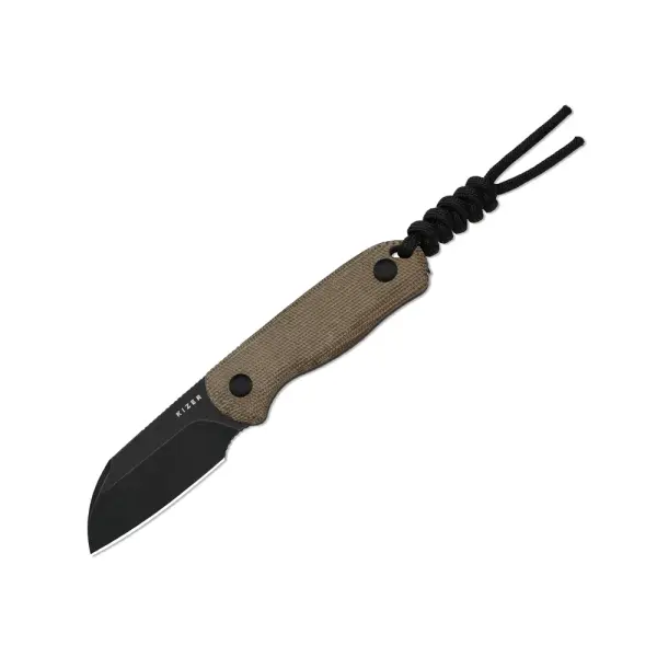 Kizer Drop Bear Fixed Blade AEBL Stahl Norplex UltreX™ Micarta