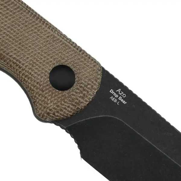 Kizer Drop Bear Fixed Blade AEBL Stahl Norplex UltreX™ Micarta