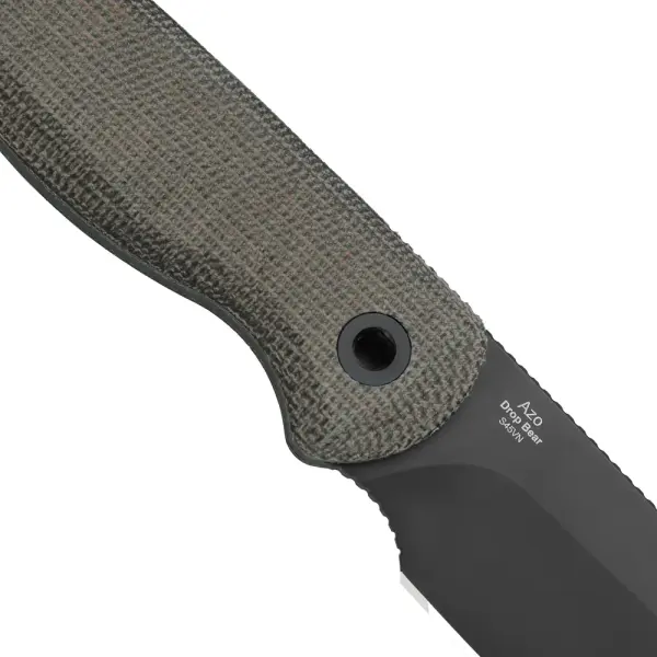 Kizer Drop Bear Fixed Blade S45N Stahl Norplex UltreX™ Micarta