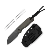 Kizer Drop Bear Fixed Blade S45N Stahl Norplex...