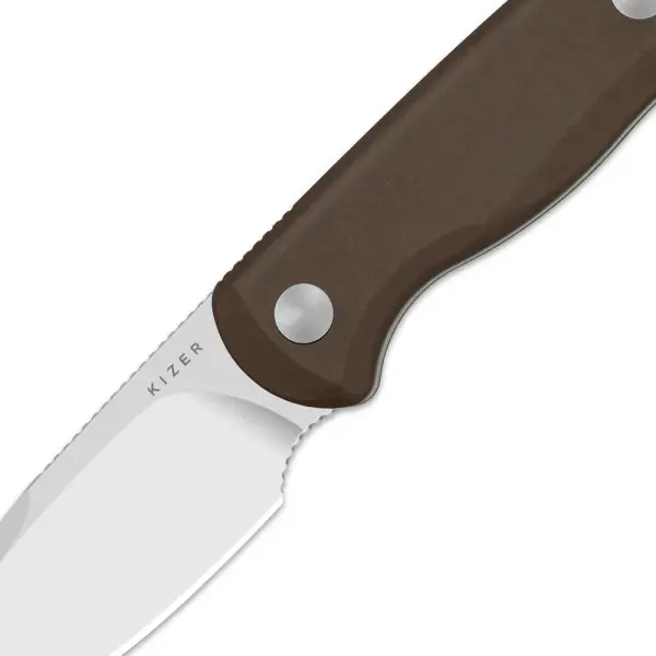Kizer Drop Bear Fixed Blade 14C28N Stahl Norplex UltreX™ Micarta EDC