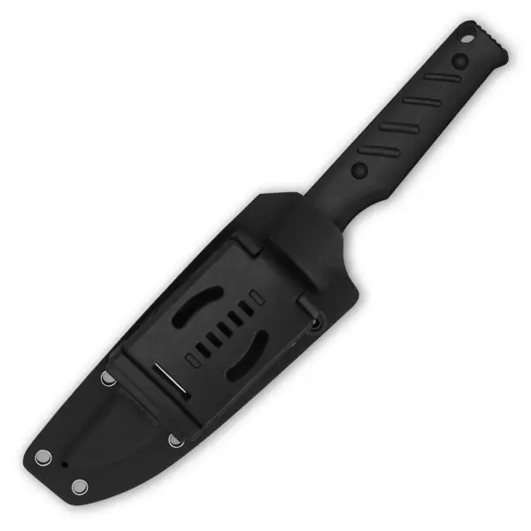 Kizer Camp 180 Fixed Blade AEB-L Stahl G10 All Black Kydexscheide