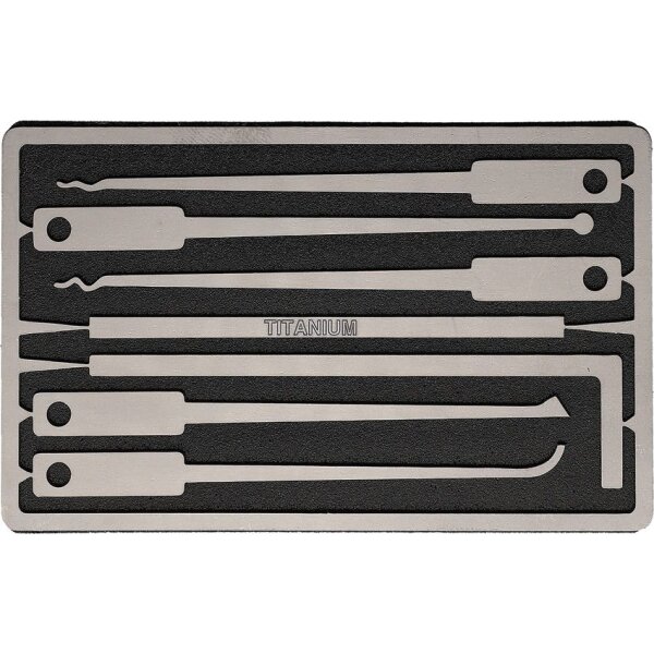 Maratac Covert Titanium Lock Pick Set Türöffner 7 Stück