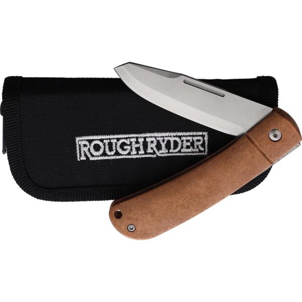 Rough Ryder APTA Folder Copper Slipjoint Kupfer Kupfergriff VG-10 Stahl