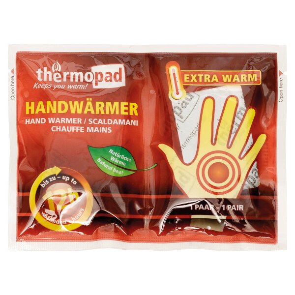 MFH Handwärmer "Thermopad" für Einmalgebrauch 12 h Dauer 1 Paar