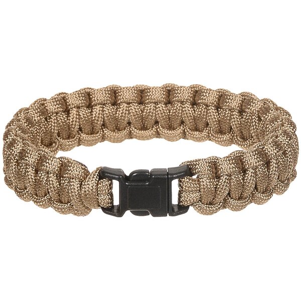 MFH Armband, "Parachute Cord" Coyote Tan
