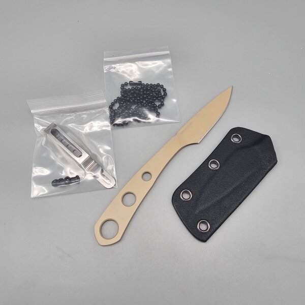 Real Steel MARLIN Coyote Messer Fahrtenmesser 8Cr14MoV Stahl EDC Knife Kydexscheide