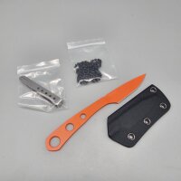 Real Steel MARLIN Orange Messer Fahrtenmesser 8Cr14MoV...