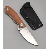 Real Steel Receptor Stonewash Neckknife EDC Micarta...