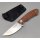Real Steel Receptor Stonewash Neckknife EDC Micarta 14C28N Stahl