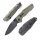 Real Steel RSK Evolution Ironclad D2 Stahl Framelock G10 Griff Green