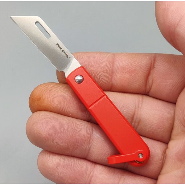 Real Steel RSK Baby Barlow Red Schlüsselanhänger Taschenmesser