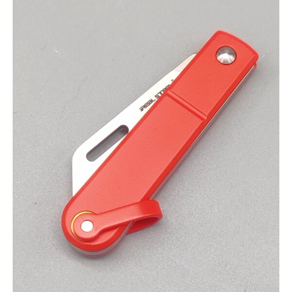 Real Steel RSK Baby Barlow Red Schlüsselanhänger Taschenmesser