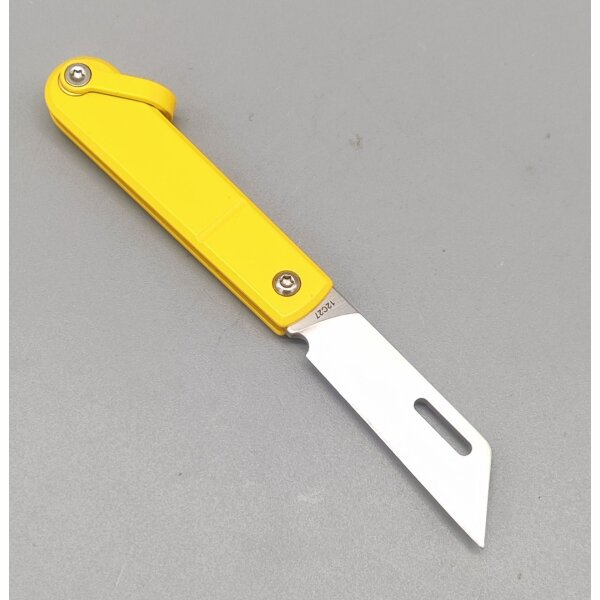 Real Steel RSK Baby Barlow Yellow Schlüsselanhänger Taschenmesser