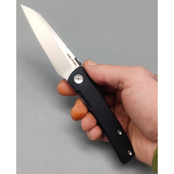 Real Steel Destra Phantom Flipper Nitro-V Stahl G10 Black