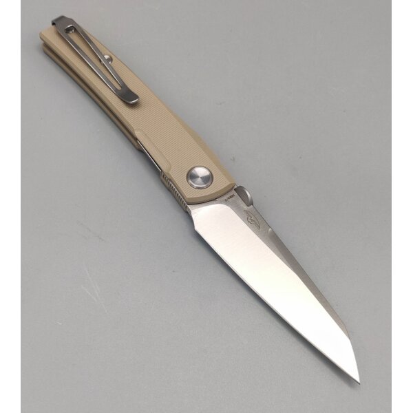 Real Steel Destra Phantom Flipper Nitro-V Stahl G10 Coyote