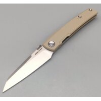 Real Steel Destra Phantom Flipper Nitro-V Stahl G10 Coyote
