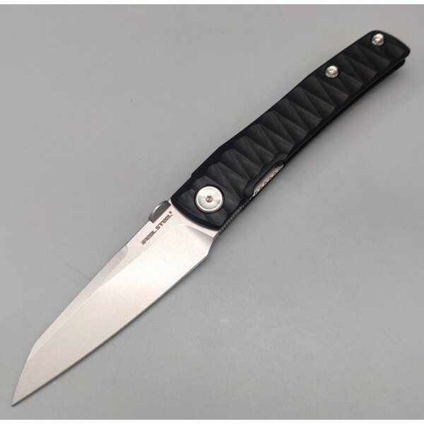 Real Steel Destra Phantom Flipper Nitro-V Stahl G10 Grooved Black
